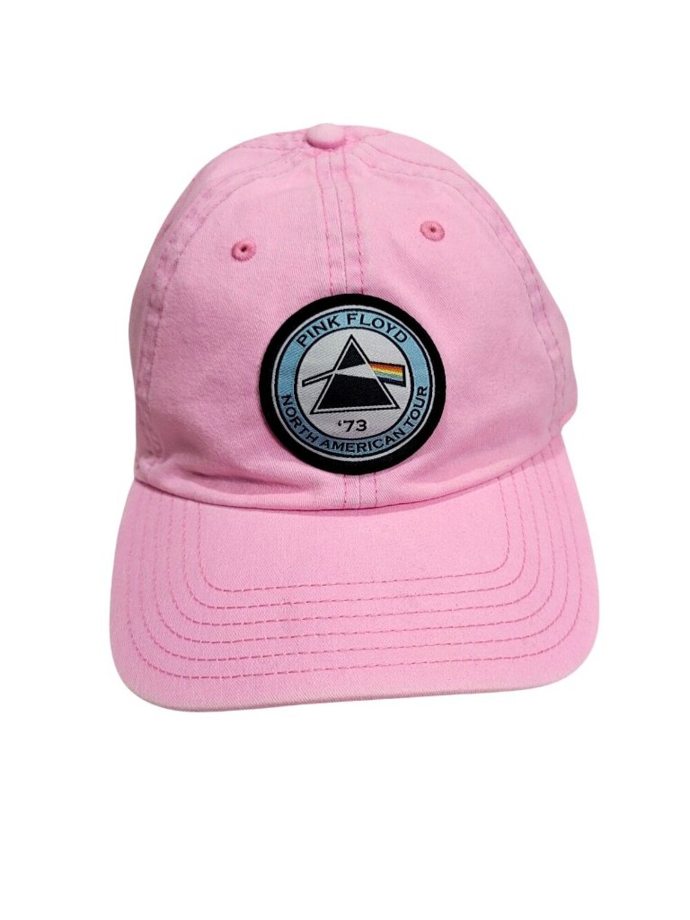 Pink Floyd 73 North American Tour Pink Baseball Cap Adjustable Officially Licens